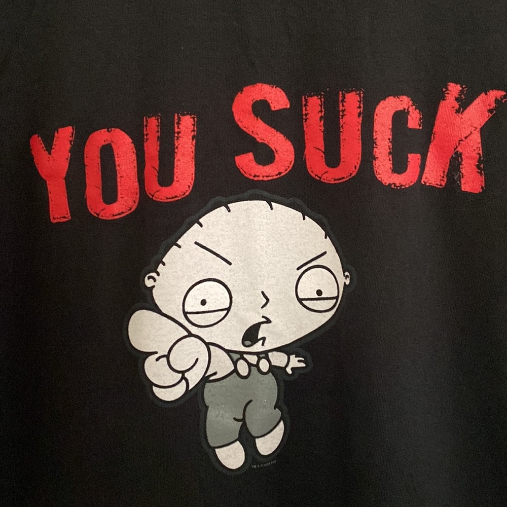 NWOT - Stewie You Suck - Family Guy 2003
